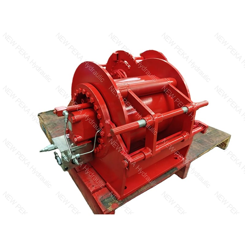 Hidden hydraulic winch Hidden hydraulic winch