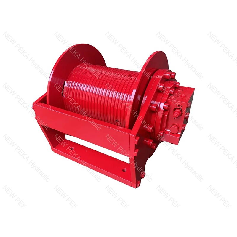 Hidden hydraulic winch Hidden hydraulic winch
