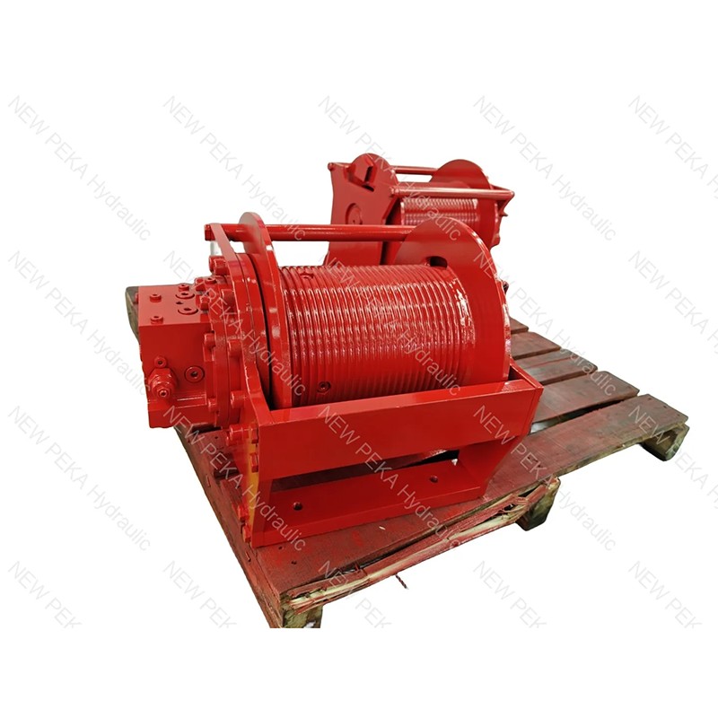 Hidden hydraulic winch Hidden hydraulic winch