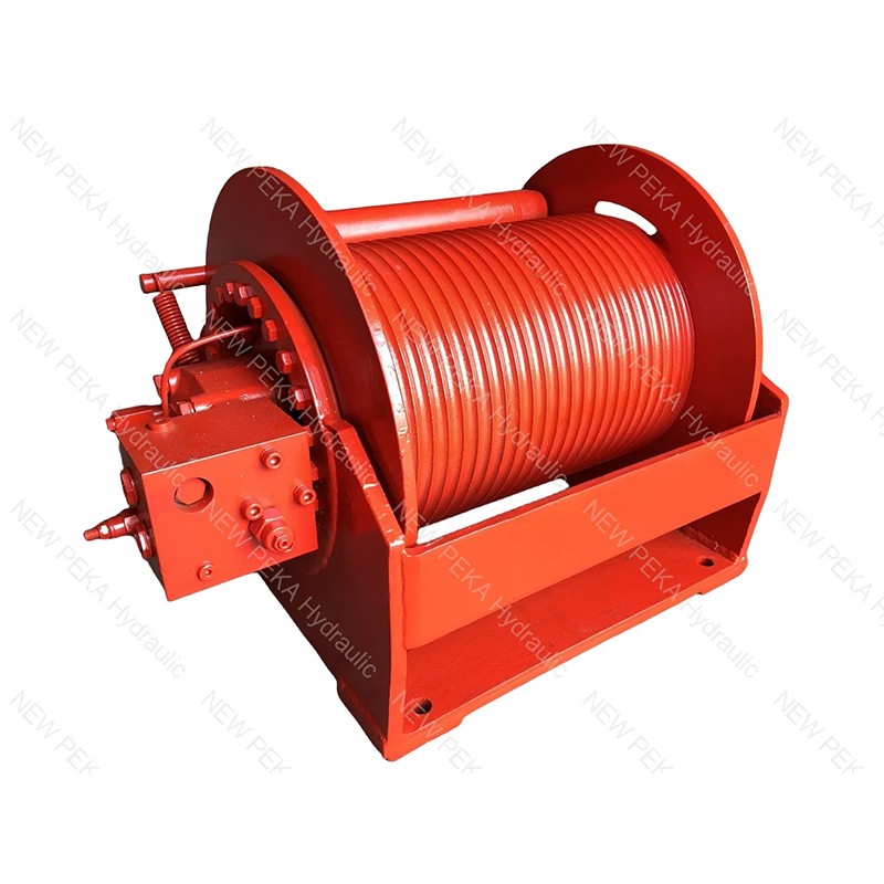 Hidden hydraulic winch Hidden hydraulic winch