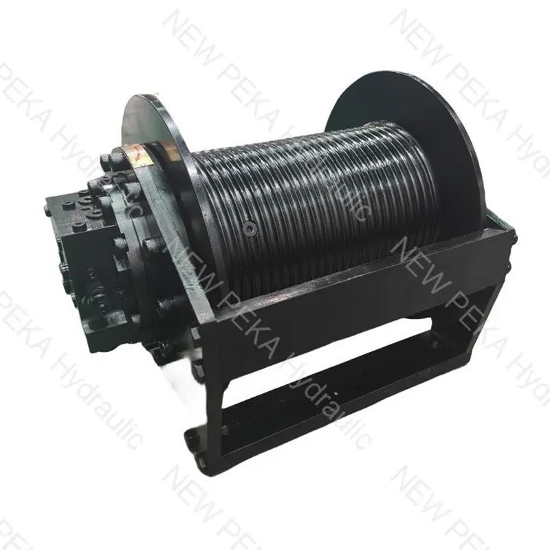 4-6T hidden hydraulic winch