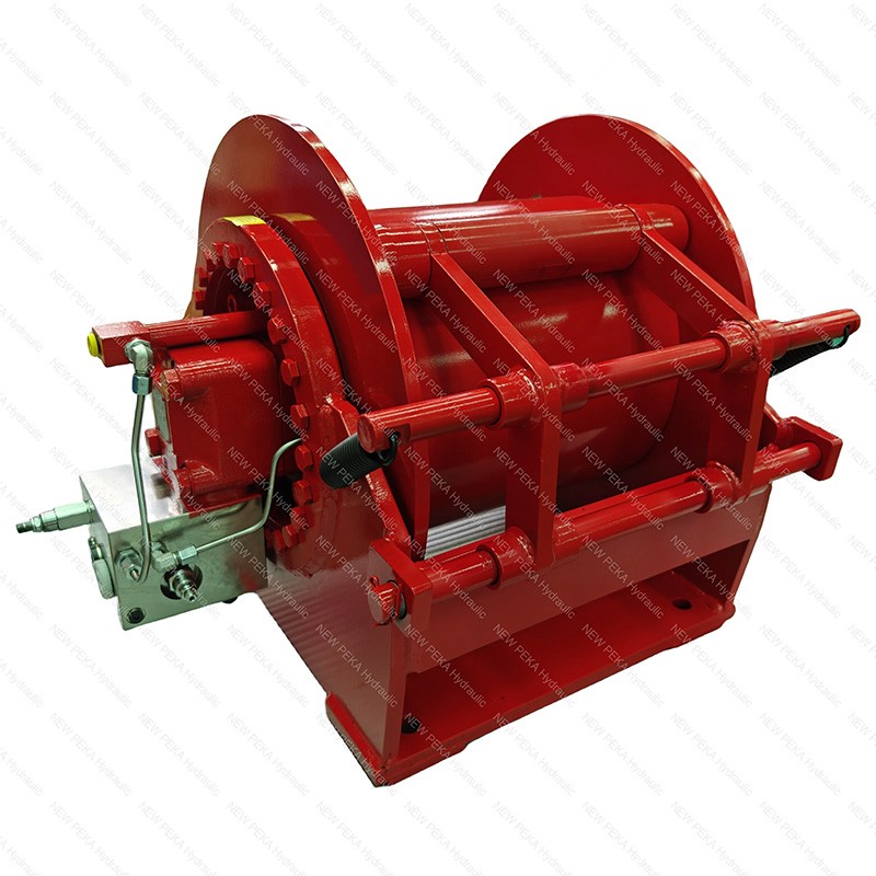 4-6T hidden hydraulic winch