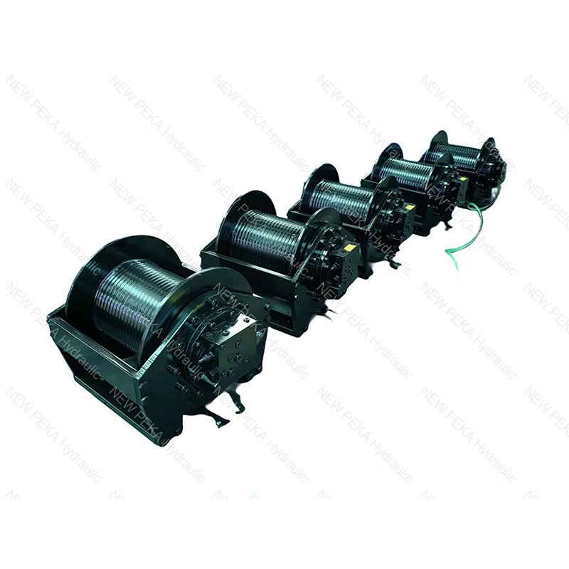 4-6T hidden hydraulic winch