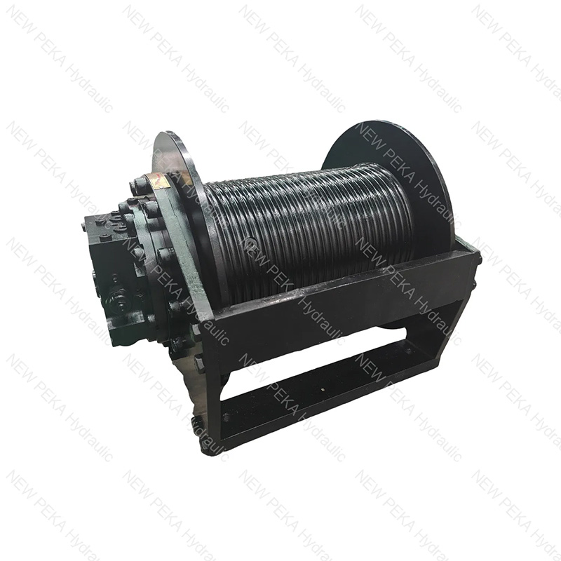 4-6T hidden hydraulic winch
