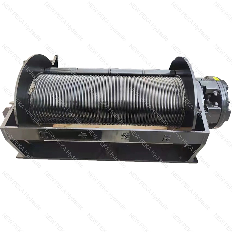 8-10T hydraulic winch