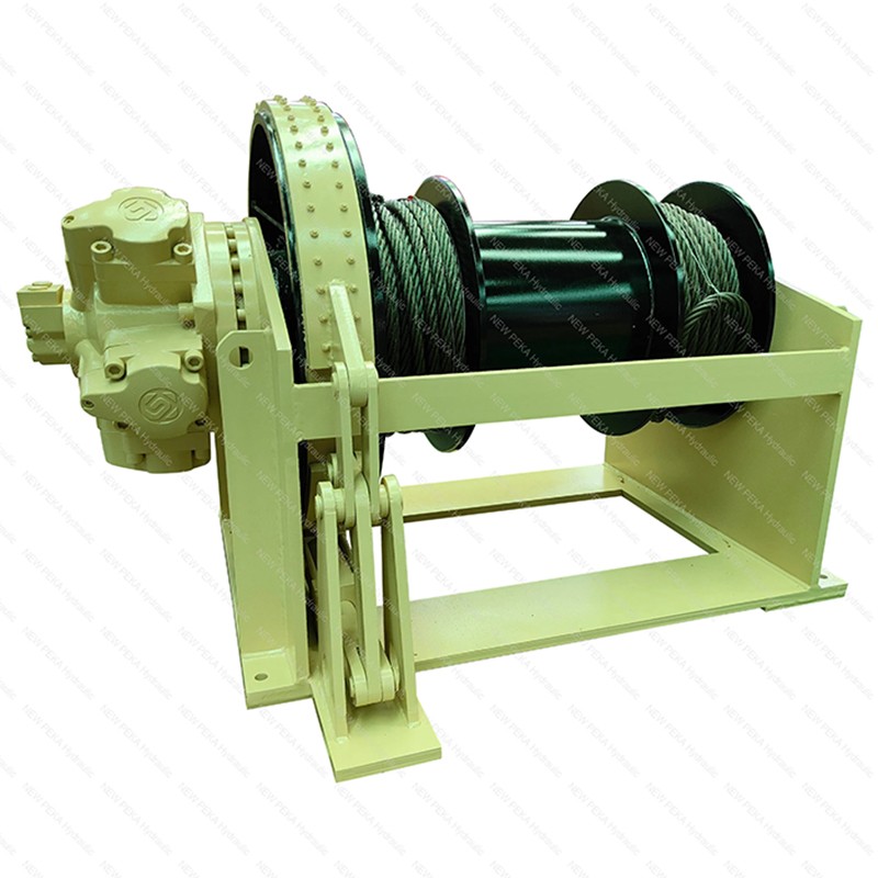 12-15T hydraulic winch