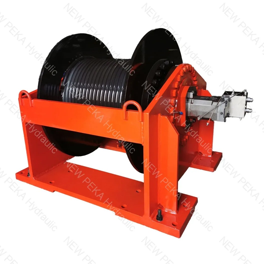 High speed hydraulic winch High speed hydraulic winch