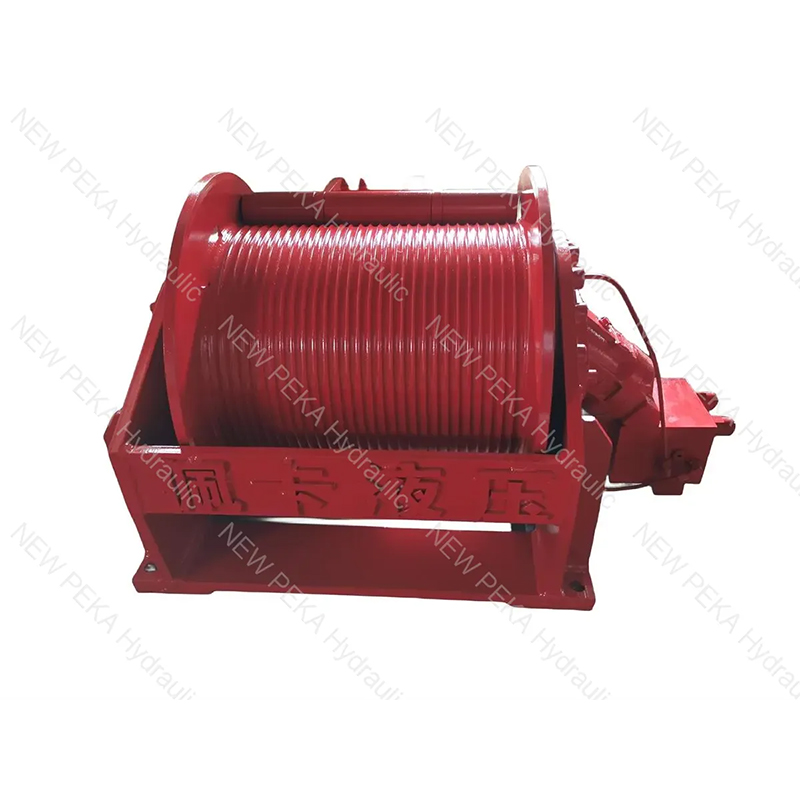 6-8T high speed hydraulic winch