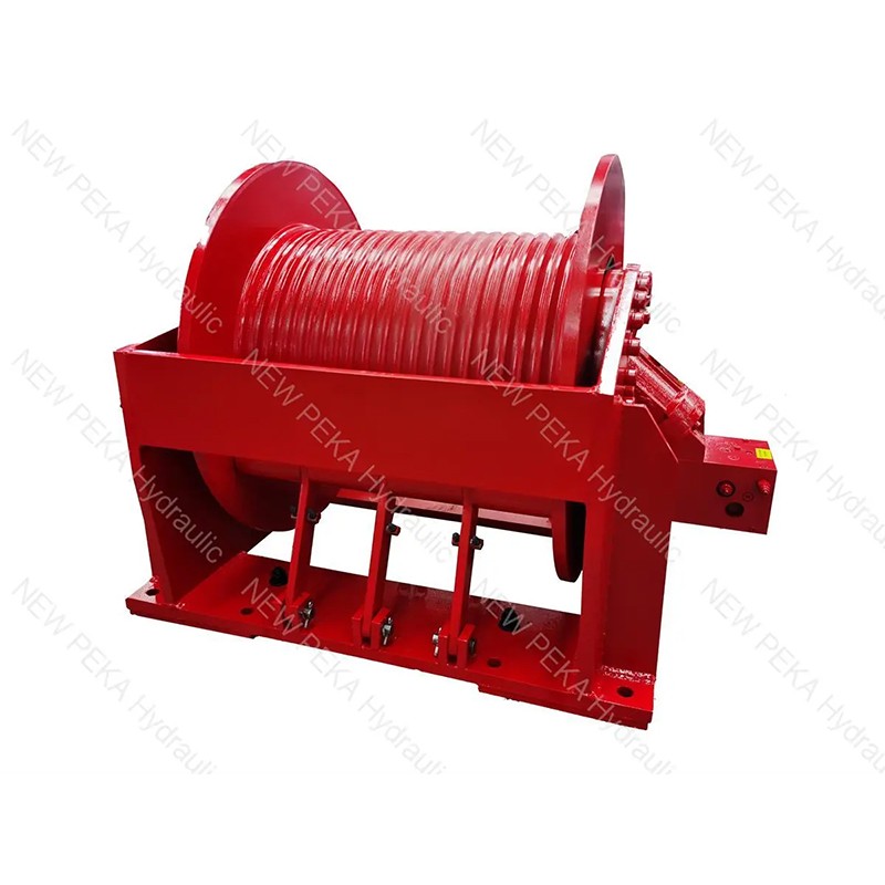 20-30T high speed hydraulic winch