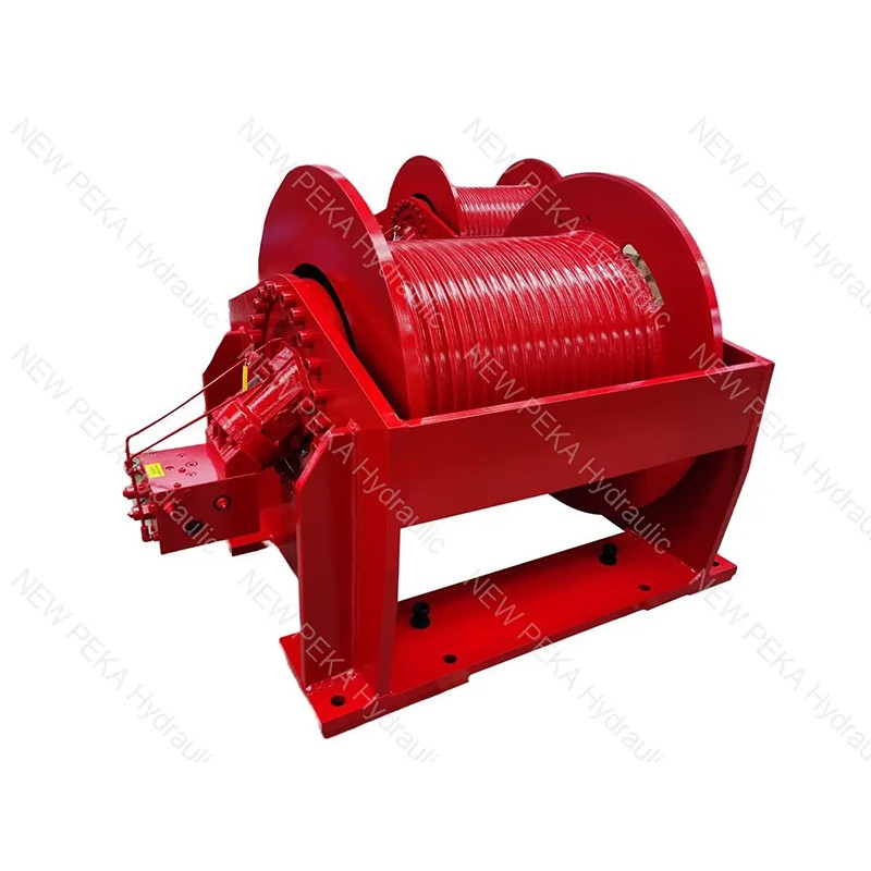 20-30T high speed hydraulic winch
