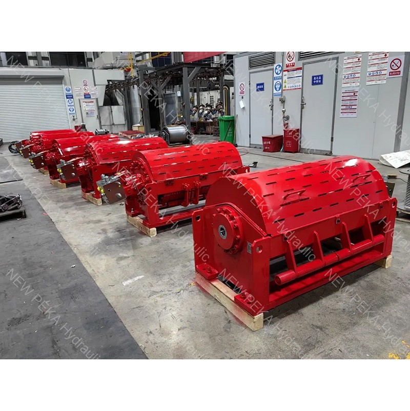 30-35T high speed hydraulic winch