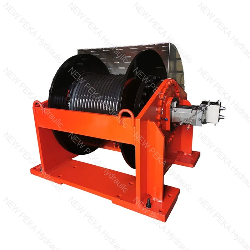 50-70T high speed hydraulic winch