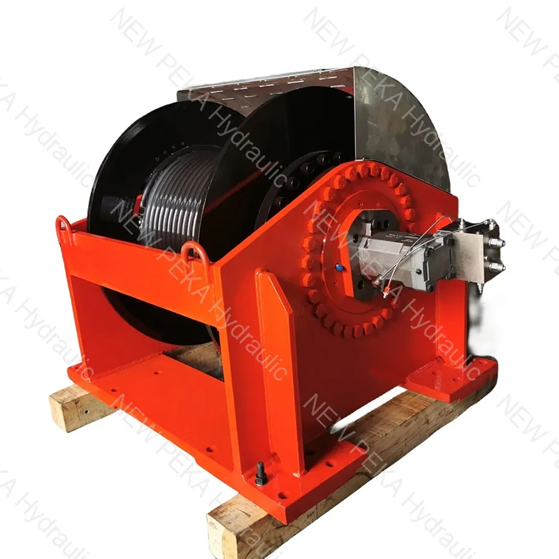 50-70T high speed hydraulic winch