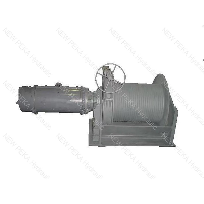 Large ton electric winch