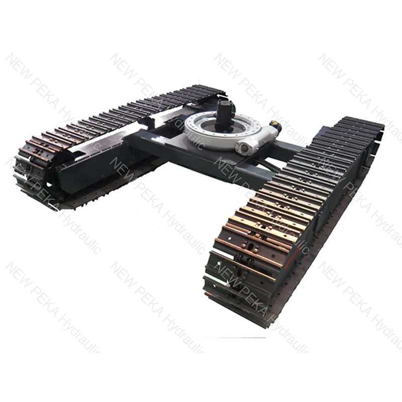 Steel track undercarriage
