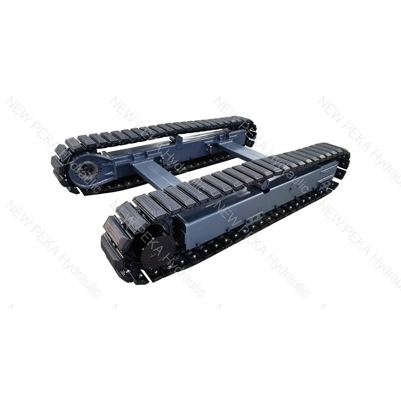 Steel track undercarriage