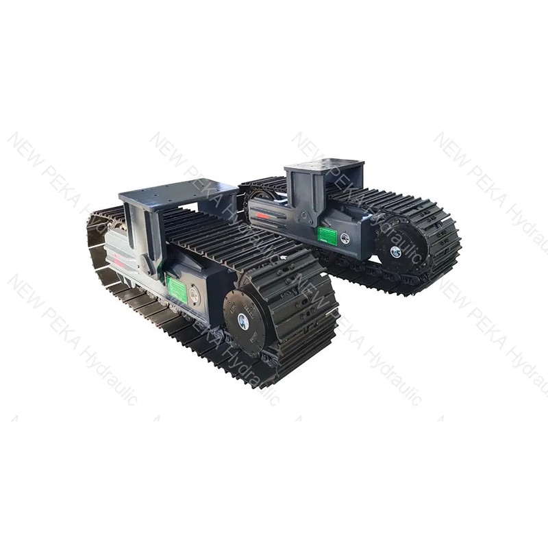 Steel track undercarriage