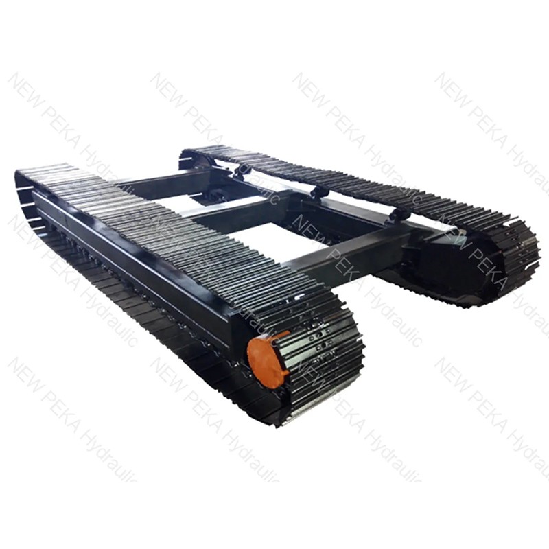 Steel track undercarriage