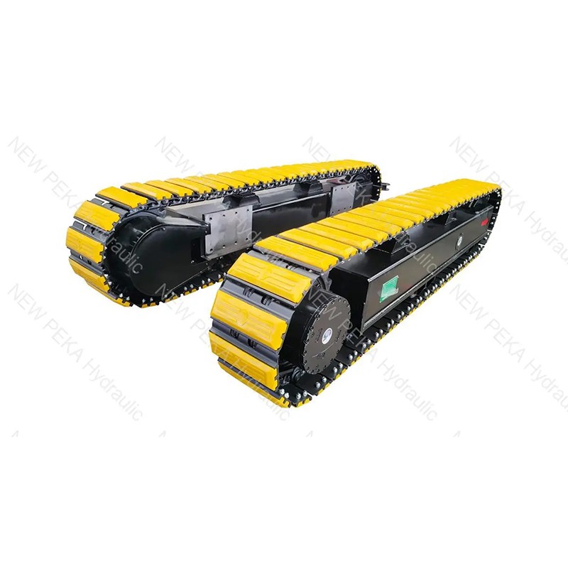 Steel track undercarriage