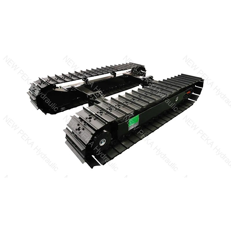 Steel track undercarriage