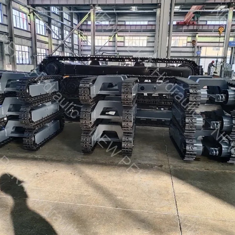 2T steel track undercarriage KST2000
