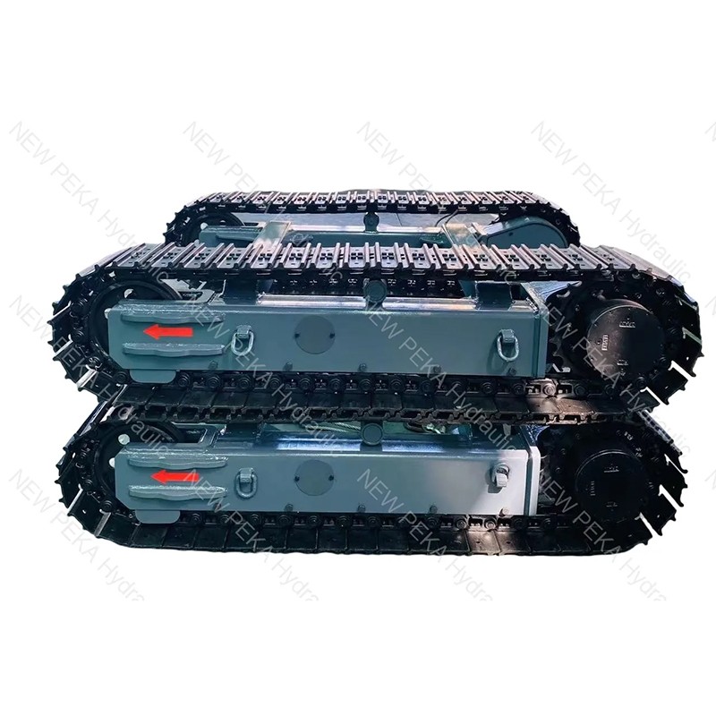 3.5T steel track undercarriage KST3500
