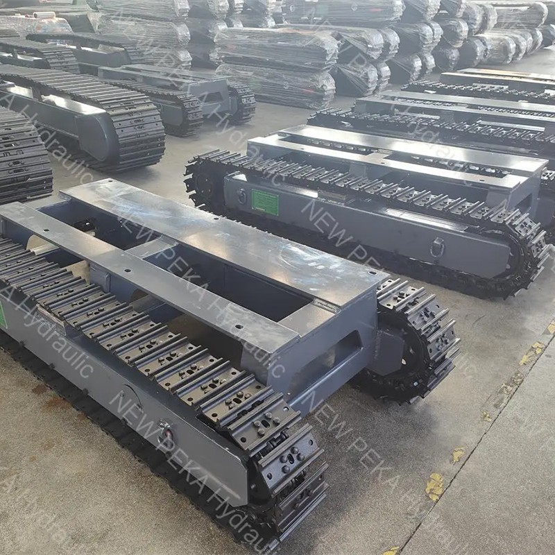 3.5T steel track undercarriage KST3500