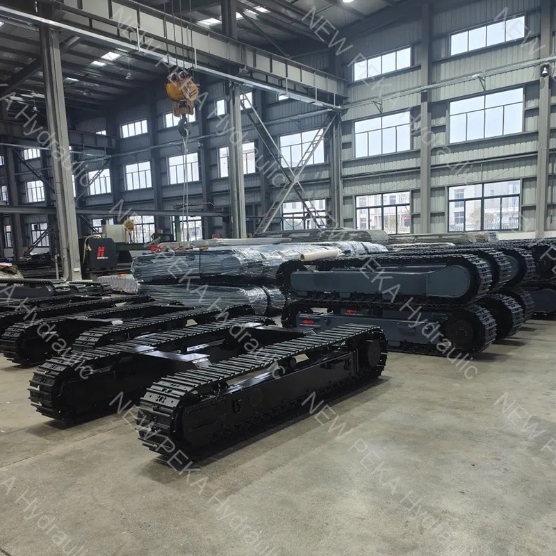 6T steel track undercarriage KST6000