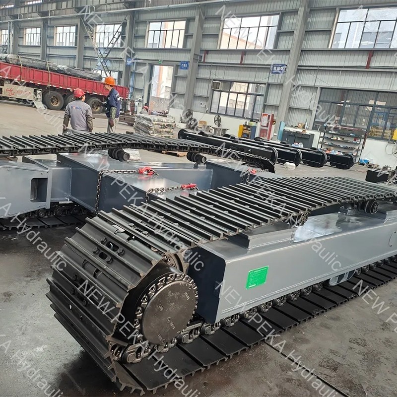 45T steel track undercarriage KST45000
