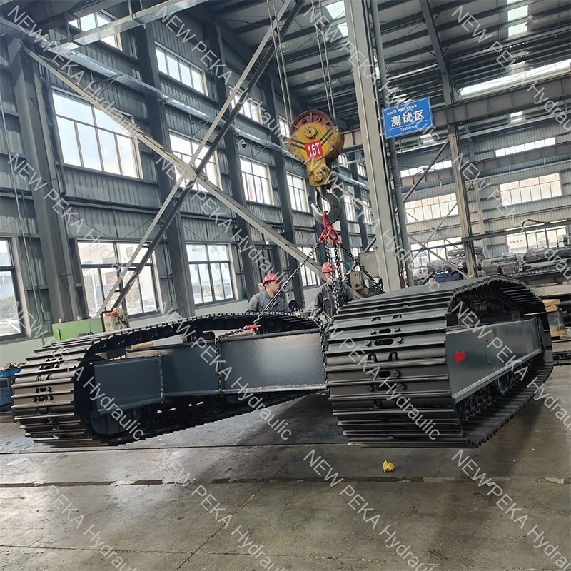 45T steel track undercarriage KST45000
