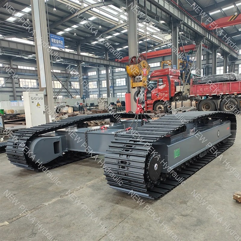 45T steel track undercarriage KST45000