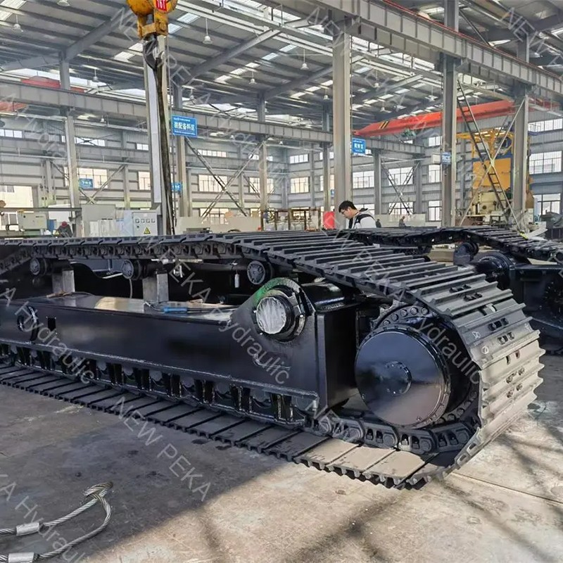 80T steel track undercarriage KST80000
