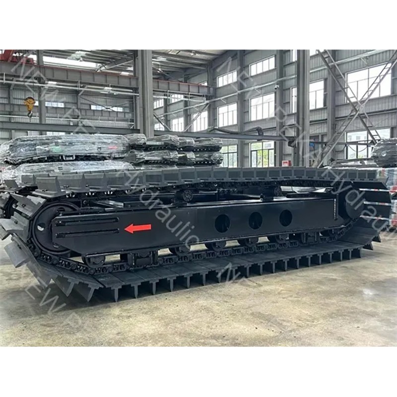 Rubber track undercarriage