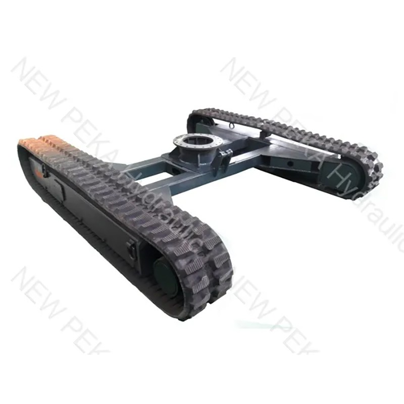 Rubber track undercarriage