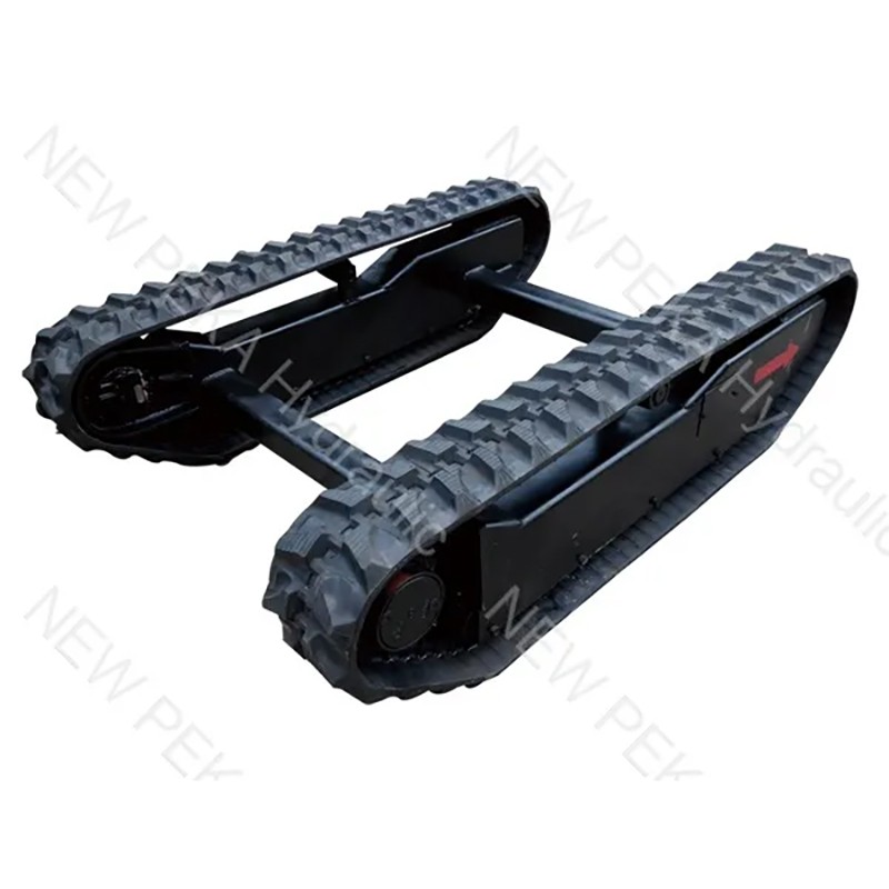 Rubber track undercarriage