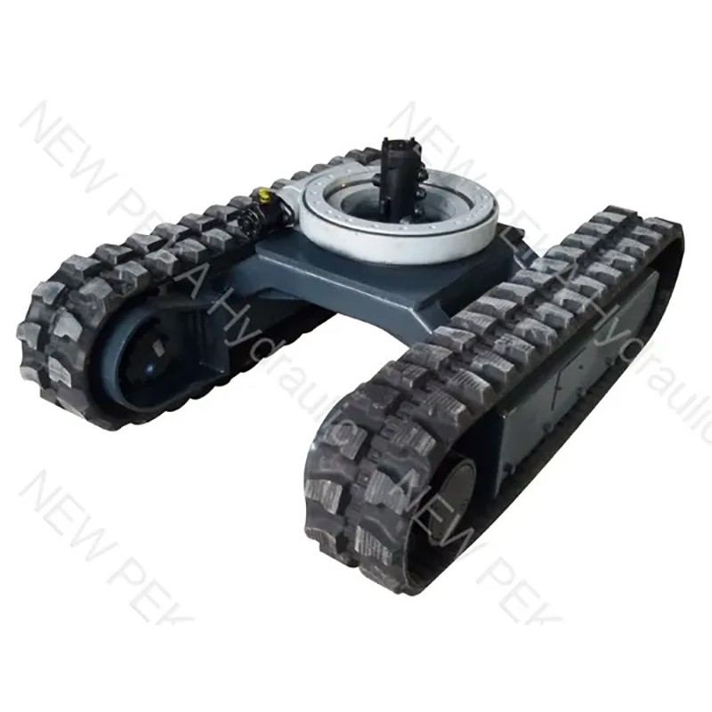 Rubber track undercarriage