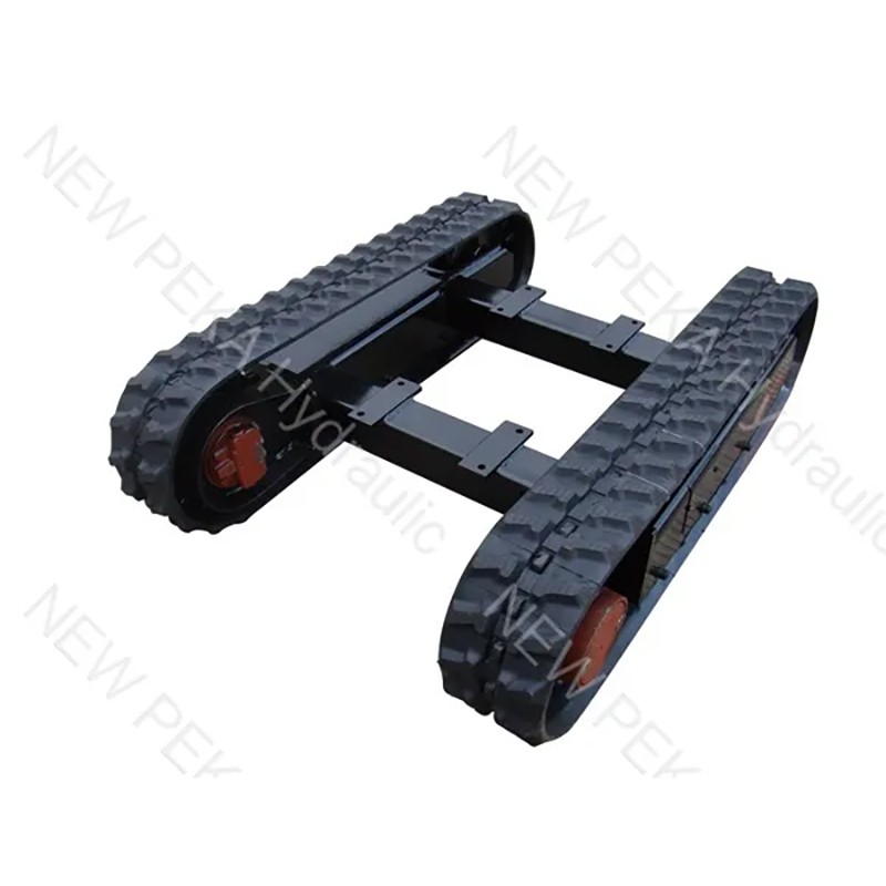 Rubber track undercarriage