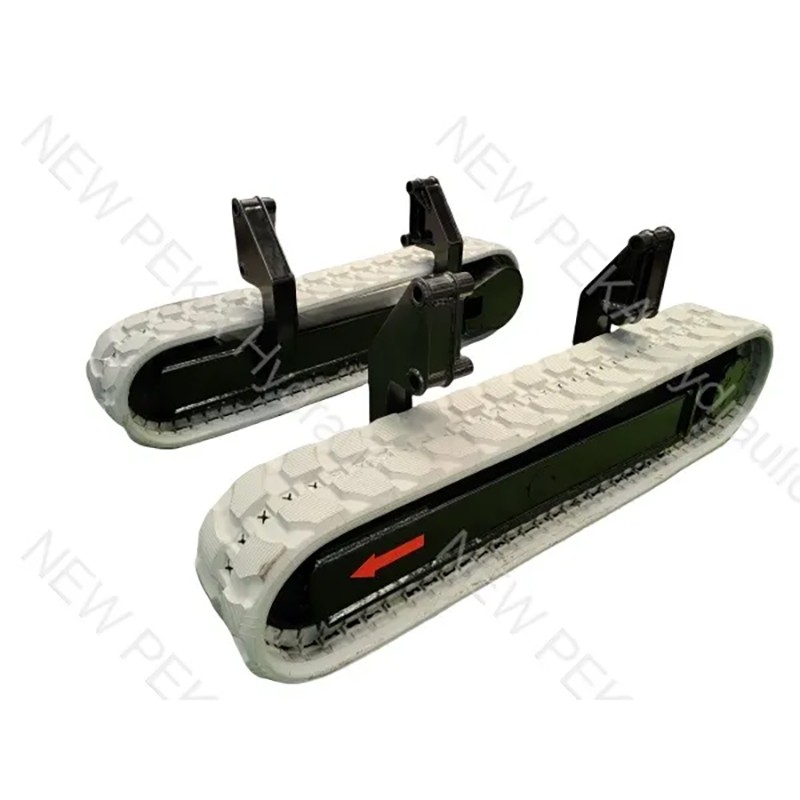 Rubber track undercarriage