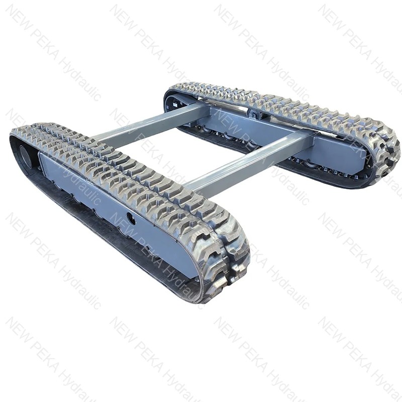3.5T rubber track undercarriage KRT3500