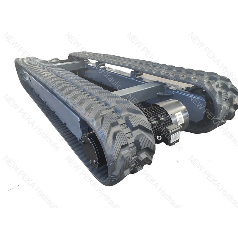 3.5T rubber track undercarriage KRT3500