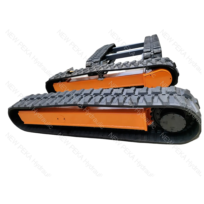 8T rubber track undercarriage KRT8000