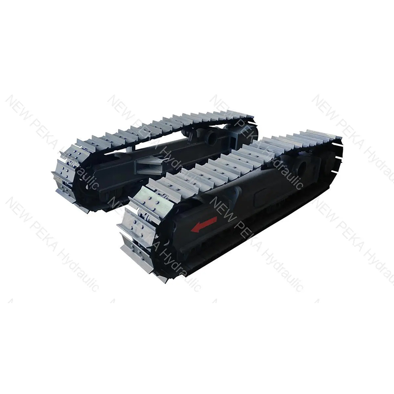 Swing the track undercarriage