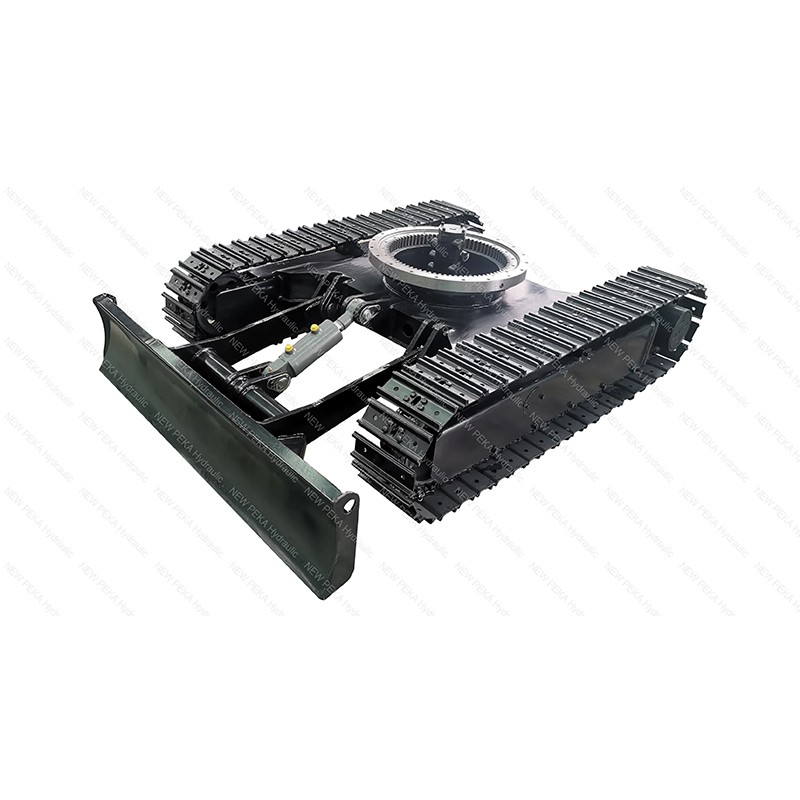 Undercarriage with rotation drive