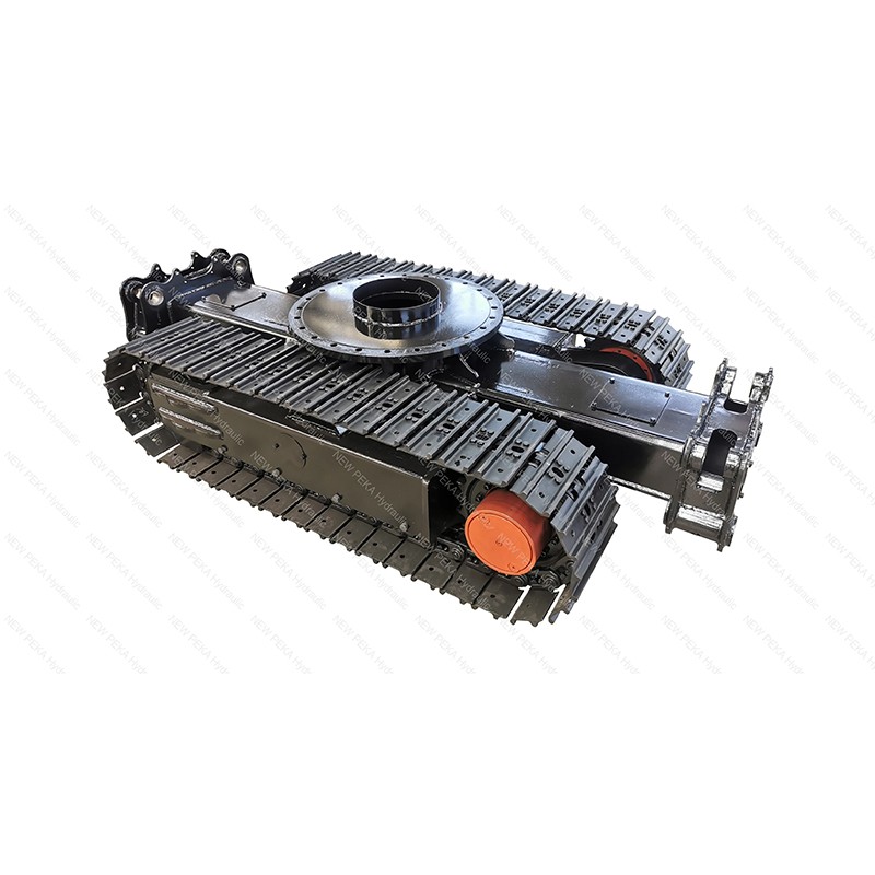 Undercarriage with rotation drive