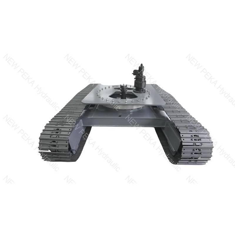 Undercarriage with rotation drive