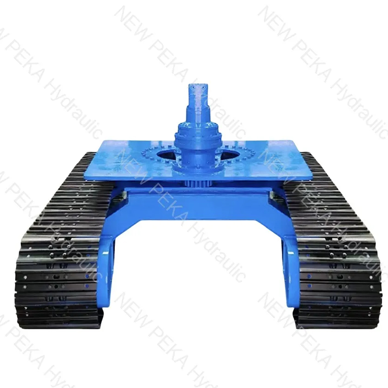 Undercarriage with rotation drive